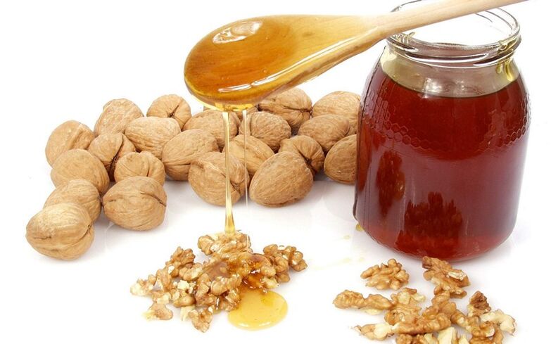 med a ořechy pro zvýšení potence