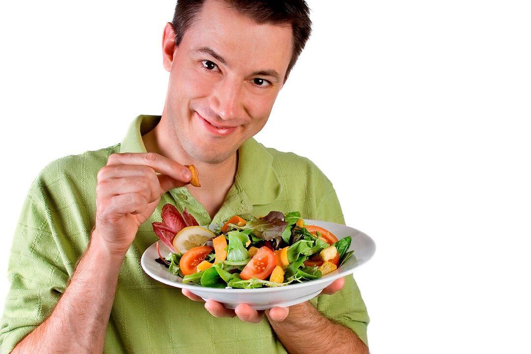 zeleninový salát na potenci